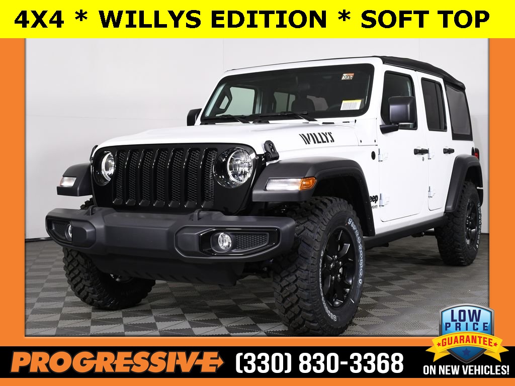 New 2021 JEEP Wrangler Unlimited Willys Sport Utility in ...