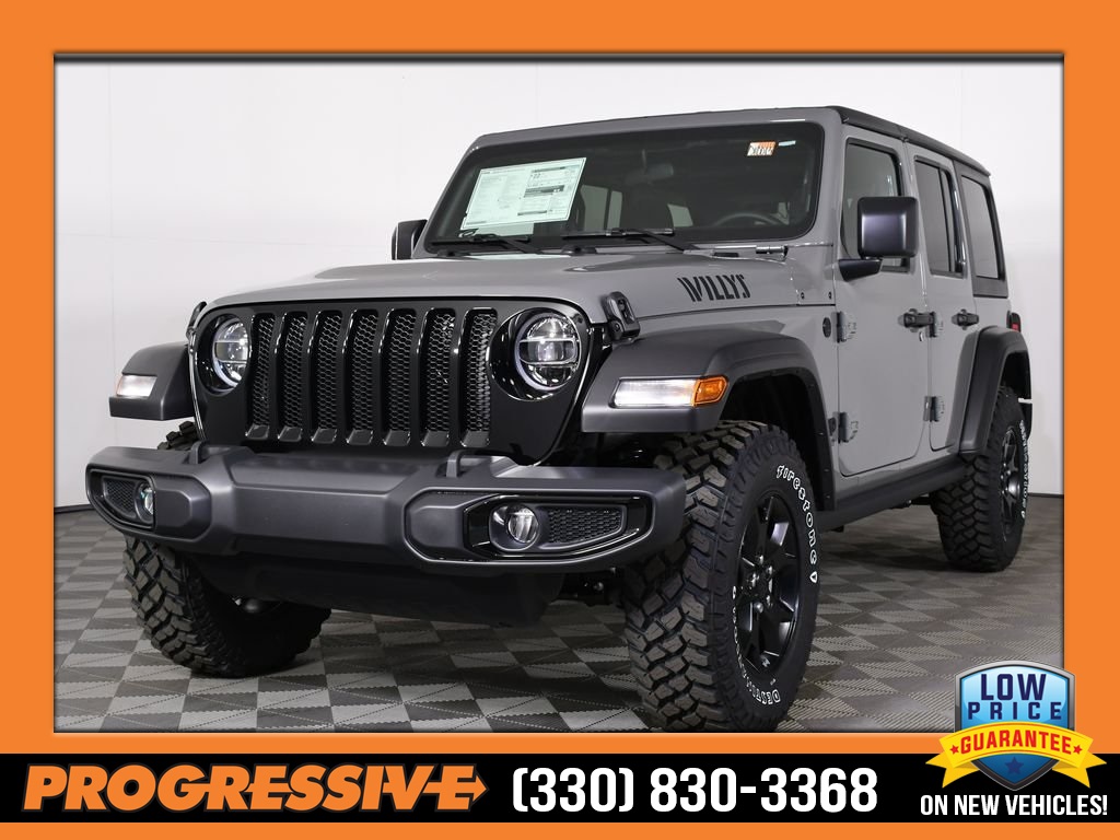 new 2021 jeep wrangler unlimited willys sport utility in